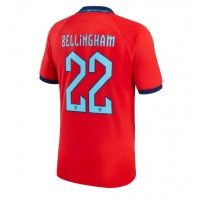 England Jude Bellingham #22 Replika Bortatröja VM 2022 Kortärmad